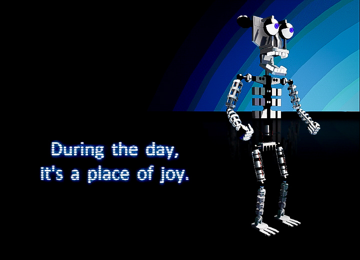 SimplePlanes  FNaF 2 Withered Freddy Endoskeleton